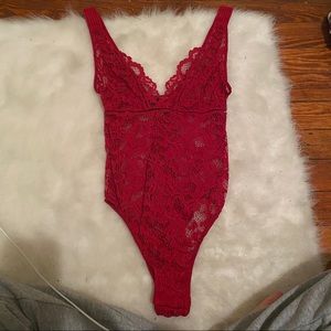 VS lace teddy - XS